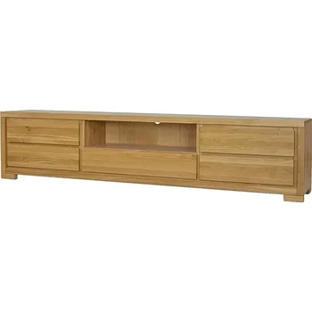 Televizní stolek RV352 dřevěný televizní stolek z dubu Drewmax (Kvalitní nábytek z dubového masivu)