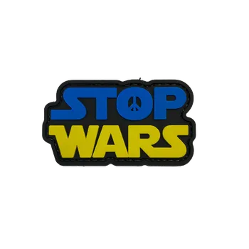 Nášivka WARAGOD Stop war PVC nášivka