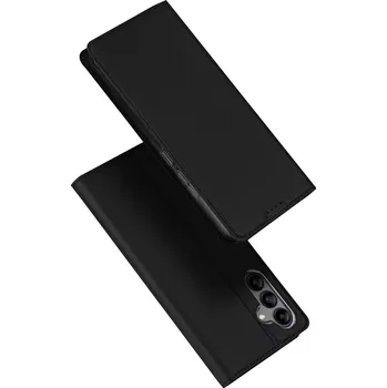 Pouzdro na mobilní telefon Knížkové flip pouzdro DUX DUCIS SKIN na mobil Samsung Galaxy A35 5G černé (Flipové knížkové vyklápěcí pouzdro DUX DUCIS SKIN na mobilní telefon Samsung Galaxy A35 5G černé)
