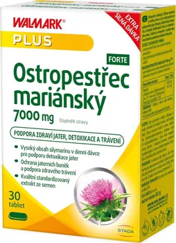 WALMARK Ostropestřec mariánský forte 7000 mg 30 tbl.