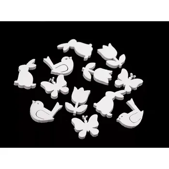 Velikonoční dekorace Malé jarní dekorace - bílé