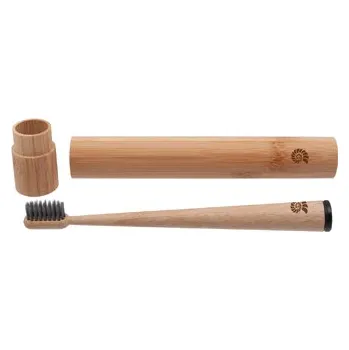 Zubní kartáček Origin Outdoors Stand dřevěný zubní kartáček s pouzdrem