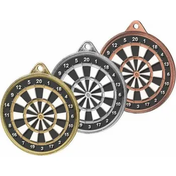 Poháry Bauer Kovová medaile MDLR001M14 | Šipky