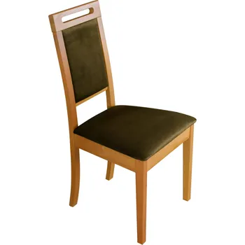 Drewmix Jídelní židle Rondo 15 Zvolte barvu dřeva: Wenge, Zvolte barvu látky: 39A. ARAGON 39