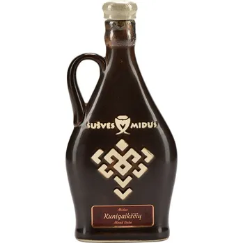 Medovina Šušvės midus - Midus Kunigaikščių (medovina vévodů) v malé keramice - 0,25 l 12%, keramika