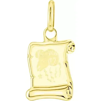 Přívěsek GEMMAX Zlatý přívěsek na pergamenu s gravírováním - znamení BERAN 585/0,37gr GUPYN-43021 MALY (GEMMAX Zlatý přívěsek na pergamenu s gravírováním - znamení BERAN 585/0,37gr GUPYN-43021 MALY)