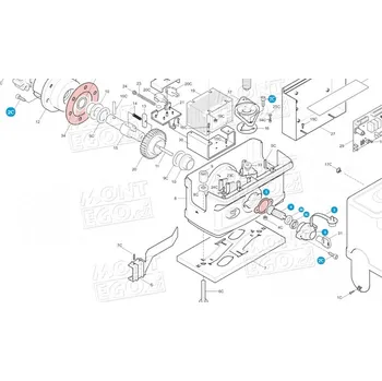 Pohon brány Came 119RIBZ011 spojka