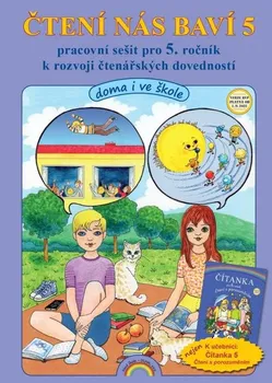 Český jazyk Čtení nás baví 5: Pracovní sešit pro 5. ročník k rozvoji čtenářských dovedností - Lenka Andrýsková (2022, brožovaná)