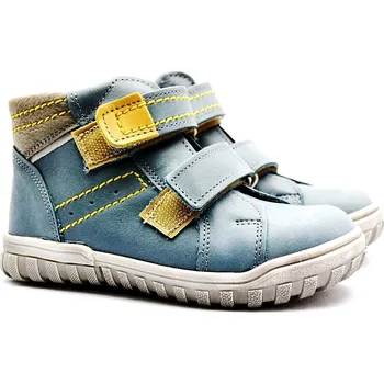 Chlapecká obuv ESSI Sázavan Dětské boty ESSI 2346 modrožluté Velikost: 26