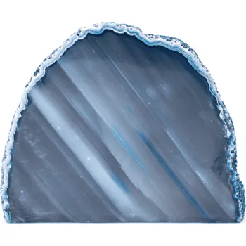 Sběratelství Milujeme Kameny Achát - řez - modrý CHD16 407606