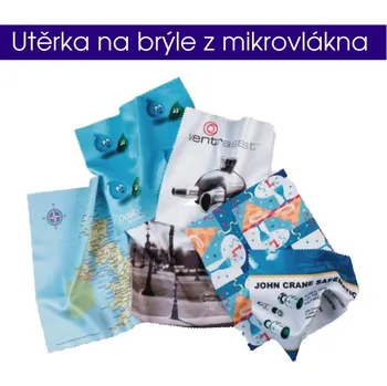 Utěrka utěrka na brýle 18x13 cm