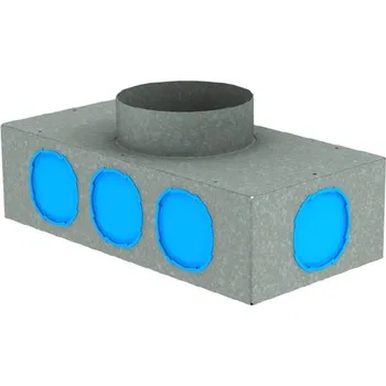 rozdělovač topení Rozdělovač/Sběrač Kermi x-well DN125 pro kruhové potrubí