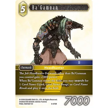 Sběratelská karetní hra Ba´Gamnan 9-070R - Opus IX Typ karty: Standard