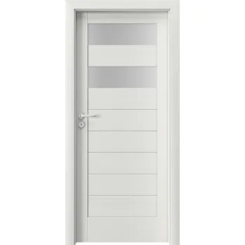 Interiérové dveře Porta Doors Interiérové dveře se zárubněmi Verte Home C2 Dekor: wenge bílá, Šířka - orientace: 80 cm - pravé