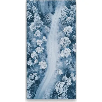 Obraz Obraz na plátně - Zimní cesta - 30x60 cm - CZ výroba