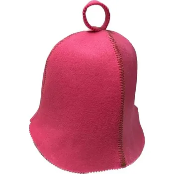 NATURE Čepice do sauny Růžová, plsť