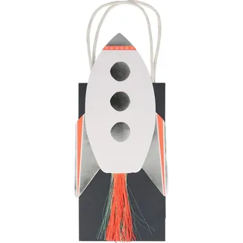 Dárková taška Dárkové tašky v sadě 8 ks 11x6 cm Rocket – Meri Meri ID_1625768