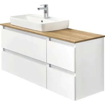 Koupelnový nábytek Koupelnová skříňka pod umyvadlo Pelipal Quickset 360 lesknoucí bílá 110 x 53 x 49 cm 360.011113