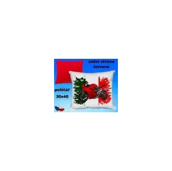 Dekorativní polštářek Foto polštářek s motorkou DUCATI II