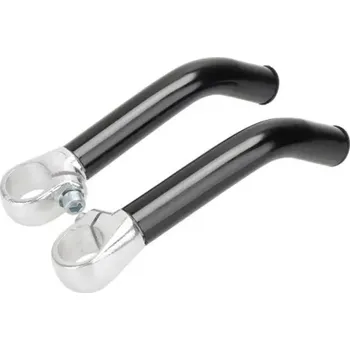 Rohy na řídítka Horské rohy na řídítka kola s protiskluzovým úchopem - černé