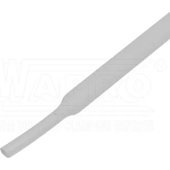 elektrický kabel WAPRO WST2-254-09-2 slabostěnná tepl. smrštitelná trubice, 2:1 , 25,4 / 12,7 mm (1"), bílá