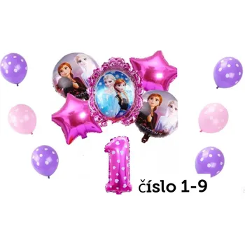 Balónek Narozeninové balónky Ledové Království číslo 2
