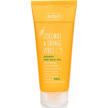 Sprchový gel Ziaja coconut & orange vibes - sprchový a koupelový gel 200ml sprchový a koupelový gel 200ml