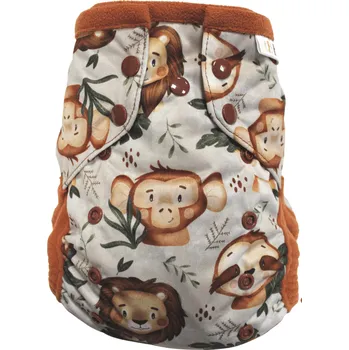 Plena Breberky Kapsová plenka (M) - Zvířátka z džungle PAT