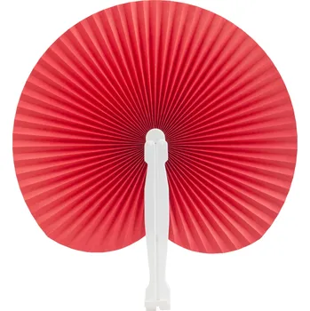 Karnevalový doplněk Plastový vějíř STILO - červený