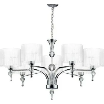 Závěsné svítidlo AZzardo Impress 7 white AZ1106 E27 7x50W IP20 80cm bílé