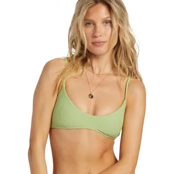 Dámské plavky Horní díl plavek BILLABONG Tanlines Bralette - Palm Green M
