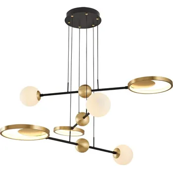 OPVIQ Závěsné osvětlení ANTIQUE černé 414LRC1225