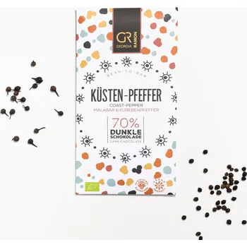 Čokoláda Georgia Ramon - Coastal Peppers 70% BIO