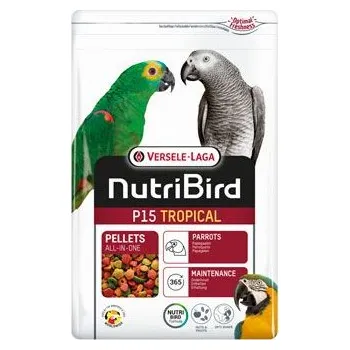 Krmivo pro ptáka VL Nutribird P15 Tropical pro papoušky 3kg