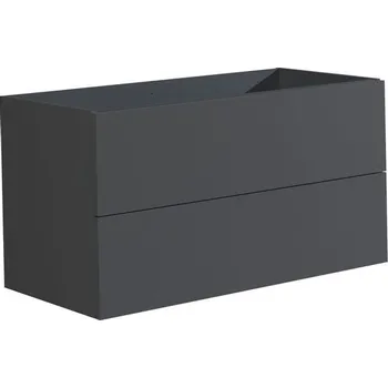 Koupelnový nábytek EBS KUBA Skříňka umyvadlová 101 cm, antracitově šedá