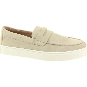 Pánské mokasíny RIEKER Pánské kožené béžové mokasíny U0703-62-247 Velikost 41