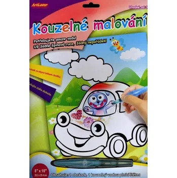 omalovánky Aqua Doodle - Kouzelné malování vodou Auto
