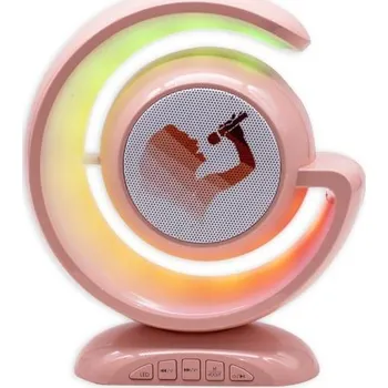 Bluetooth reproduktor TECHZONE YS-110 Bezdrátový Light Show Reproduktor S 1 UHF Mikrofonem L (Lampa s bezdrátovým mikrofonem. Bluetooth reproduktor.)