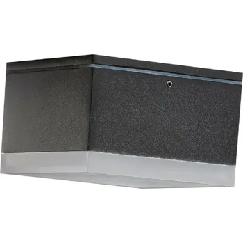 Venkovní osvětlení AZzardo AZ4338 venkovní stropní svítidlo APULIA S tmavá šedá