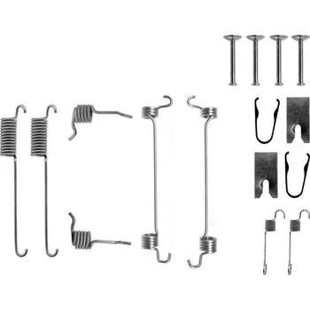 Brzdový systém Sada příslušenství, brzdové čelisti BOSCH 1 987 475 221