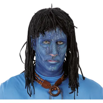 Karnevalová paruka Guirca Černá paruka - Avatar