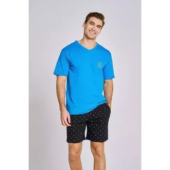 Pánské pyžamo Pánské pyžamo 3191-Ryan, krátký rukáv, vel. 3XL