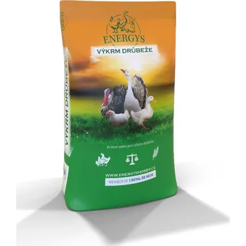 Krmivo pro hospodářské zvíře Energys BROJLER Maxi 25 kg cena při odběru množství: 40 a více pytlů