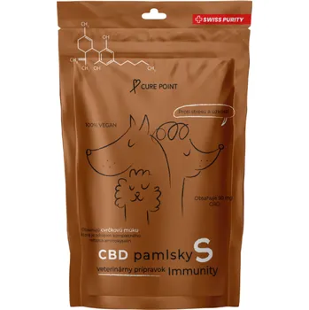 Pamlsek pro psa Cure Point CBD Immunity S