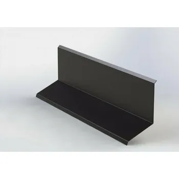 Plech Horní lemování RŠ 200 1 bm Oříšková P.10 stucco