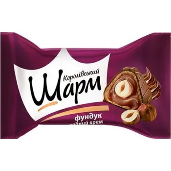 Bonbon SHARM lískové ořišky s čokoládovým kremem ABK