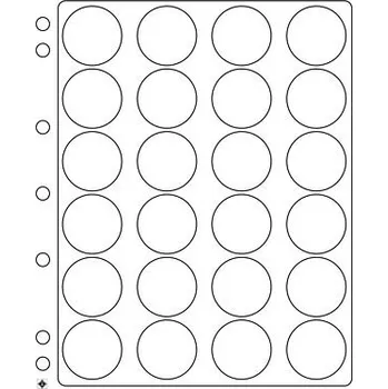Leuchtturm albové listy NUMIS Průměr mince (vnitřní průměr kapsle): 34 - 35 mm