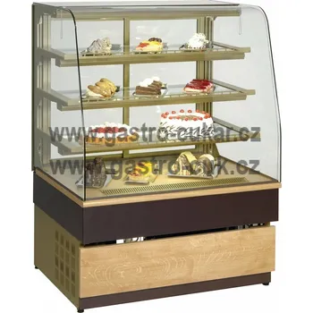 OEM Vitrína chl. cukrářská GEORGIA III 1000 - šedá