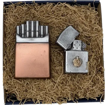 Čokoláda Chocolenka Čokoládový zapalovač a cigarety