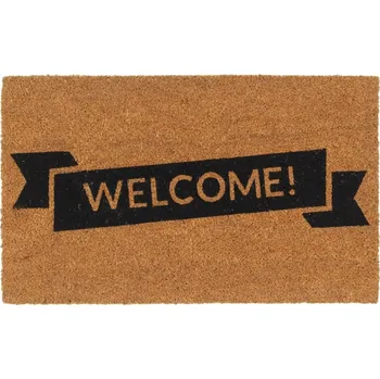 Rohožka vidaXL Rohožka před dveře přírodní 45 x 75 cm kokosové vlákno [155611]